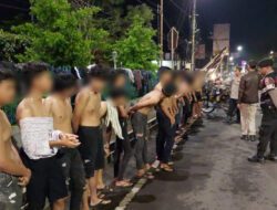 Puluhan Remaja dan Sejumlah Motor Bodong Diamankan Polres Sumedang