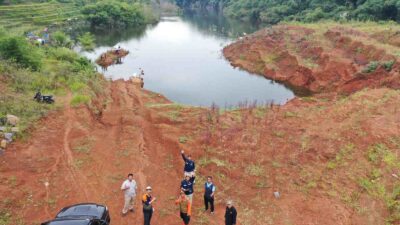 BPBD Sumedang Terjunkan Tim PVMBG Teliti Genangan Air Akibat Disposal Tol Cisumdawu