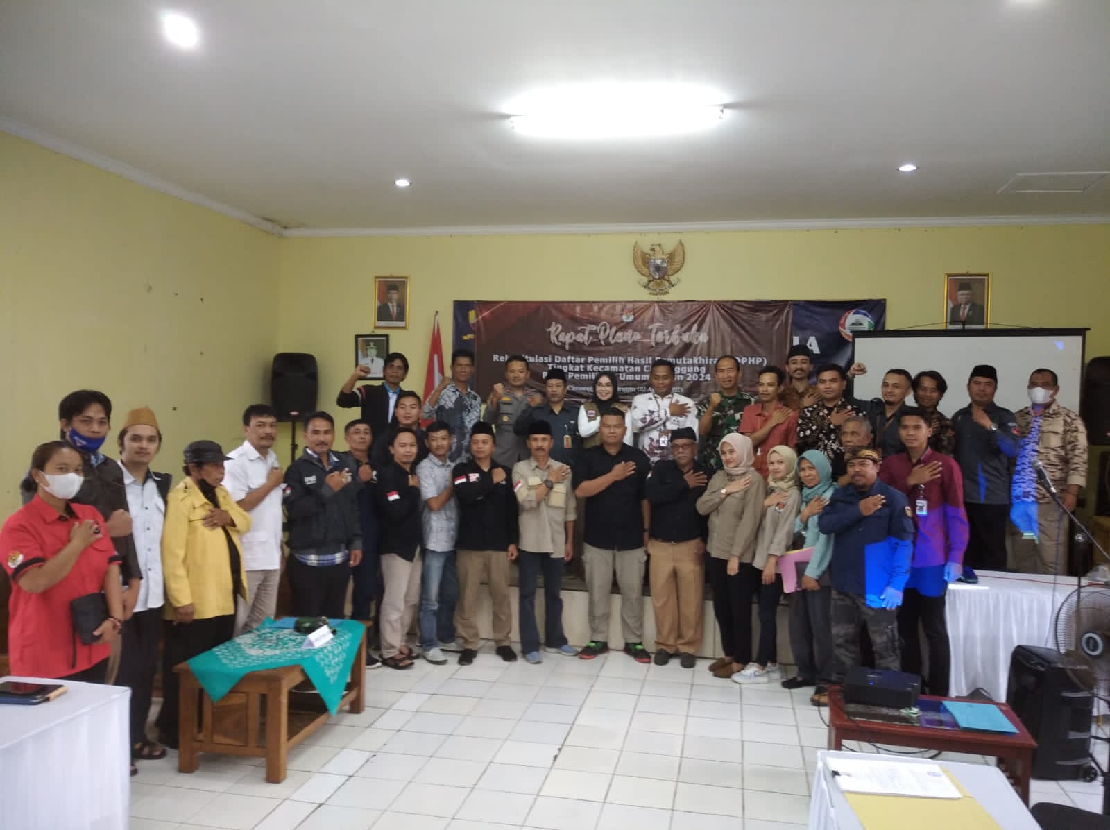 Jumlah DPHP Kecamatan