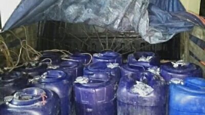 Polisi Bongkar Pengiriman Ratusan Liter Miras Ilegal di Kertasari