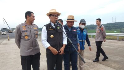 Ridwan Kamil Pastikan Tol Cisumdawu Bisa Digunakan Arus Mudik Lebaran 2023