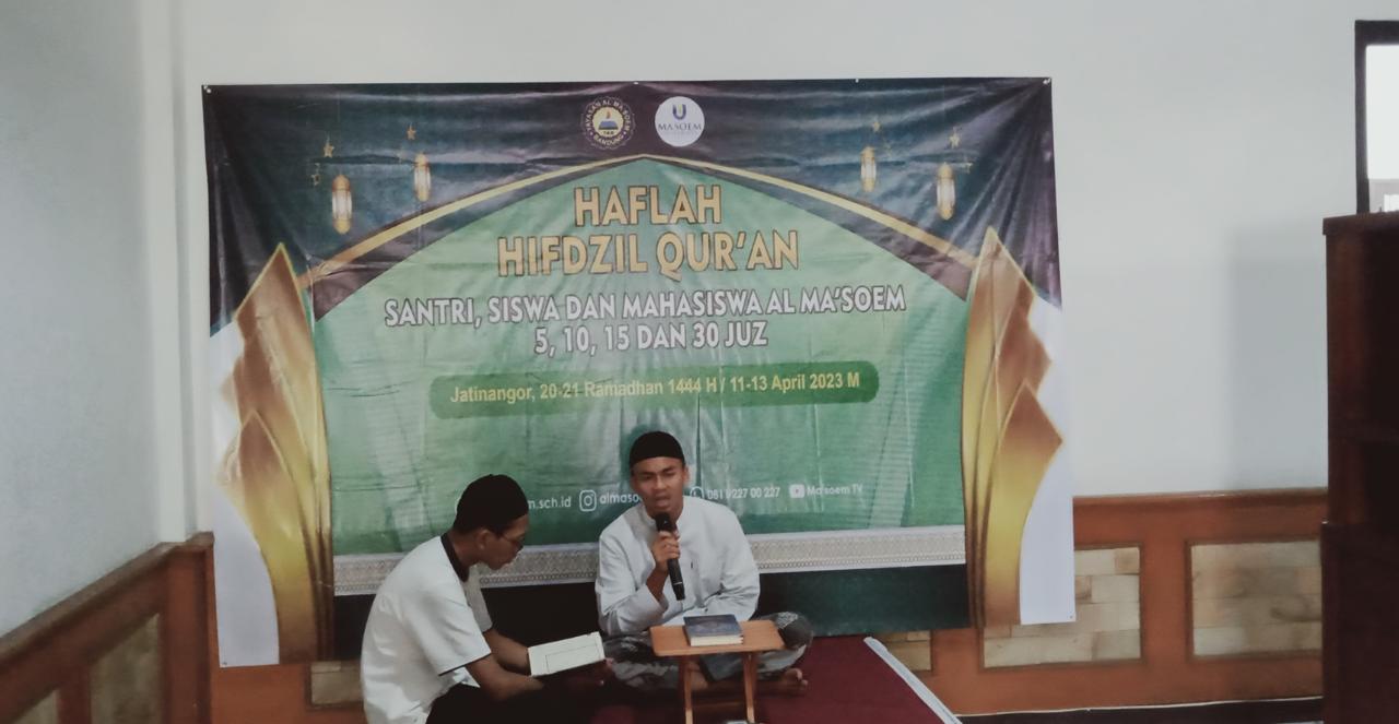 Haflah Hifdzil Qur’an Al Ma'soem