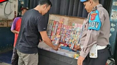 Masih Marak, Ratusan Petasan Disita Polisi di Kawasan Terminal Banjaran