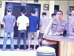 Polsek Majalaya Tangkap Kelompok Pemuda yang Perang Sarung di Cisapi