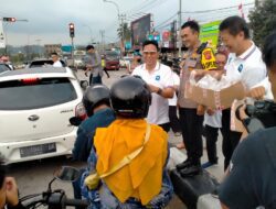 Ramadan Penuh Berkah, Polres dan BRI Cabang Sumedang Berbagai Takjil Gratis