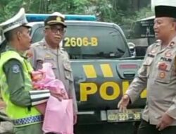 27 Tahun Atur Lalu Lintas di Baleendah, Yayan Diapresiasi Kapolsek