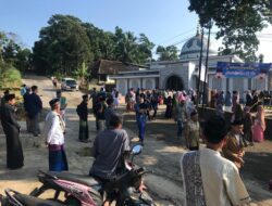 Warga di Conggeang Sumedang Laksanakan Shalat Ied Perdana di Masjid yang Tergusur Tol Cisumdawu