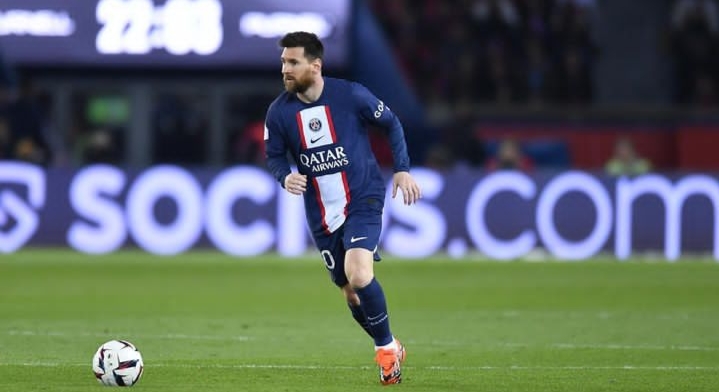 Lionel Messi dari Paris Saint-Germain