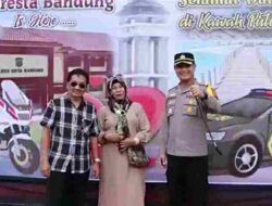 Hibur Wisatawan, Polresta Bandung Hadirkan Photo Both dan Kendaraan Dinas