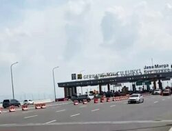 Kendaraan Pemudik Masuk Tol Cileunyi dari Arah Garut dan Sumedang Terus Naik