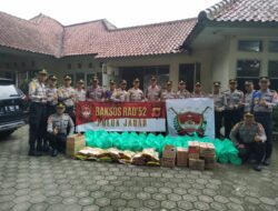 Sekolah Inspektur Polisi Angkatan ke 52 Resimen RAD Polda Jabar Gelar Baksos