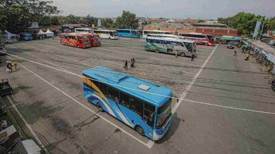 Arus Balik Lebaran, 10.196 Orang Tiba di Bandung Melalui Terminal Cicaheum