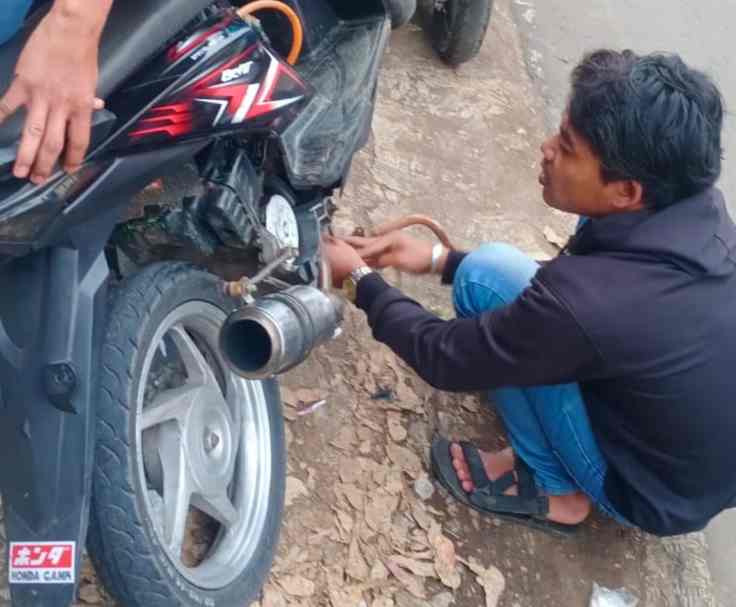 Penertiban knalpot brong