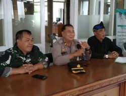 Jumat Curhat, Kapolsek Cimalaka Minta Orang Tua Jaga Disiplin Anaknya