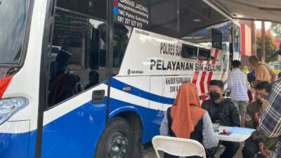 Jadwal SIM Keliling Kabupaten Sumedang Mulai Senin Tanggal 3 Sampai 8 April 2023