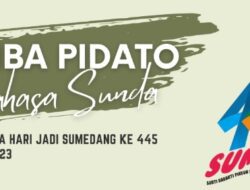 Ngamumule Bahasa Sunda, DKS Gelar Lomba Pidato Bahasa Sunda Bagi Kades dan Lurah se-Kabupaten Sumedang