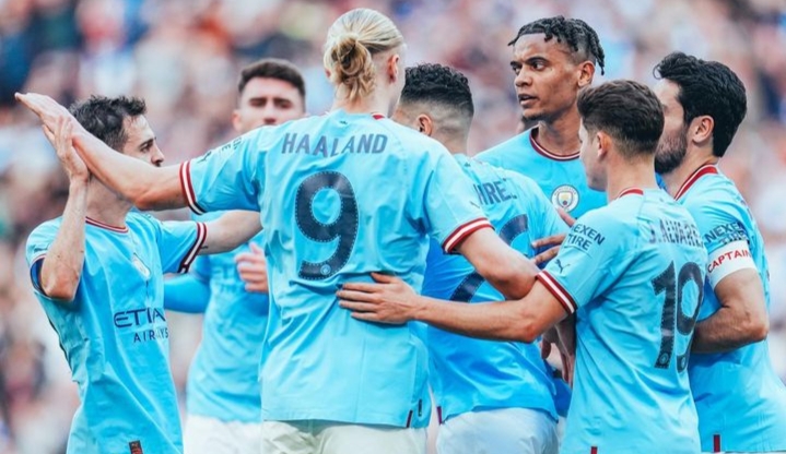 Pertandingan Antara Manchester City vs Arsenal di Etihad Stadium
