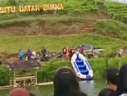 Wisatawan Tenggelam di Situ Datar Buana Pangalengan, Tim Rescue Lakukan Pencarian