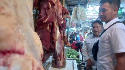 Pastikan Stok dan Harga Kepokmas Stabil, Polres Sumedang Lakukan Pengecekan ke Pasar
