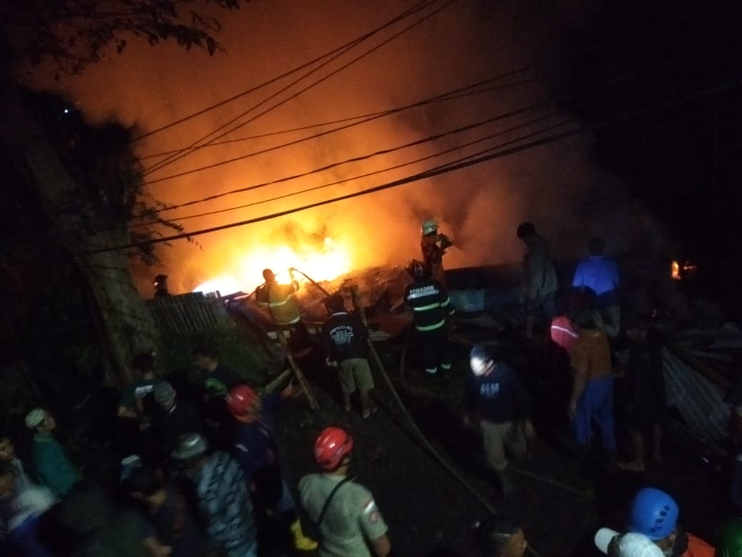 Balita tewas terbakar