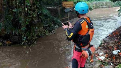 Pria Lansia Tenggelam Saat Mancing di Sungai Pasirluyu Bandung
