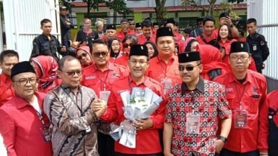 PDIP Daftarkan Bacaleg Beragam Latar Belakang ke KPU Kabupaten Bandung