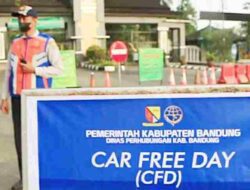 Komplek Pemkab Bandung Ditetapkan Jadi Lokasi Car Free Day di Kabupaten Bandung
