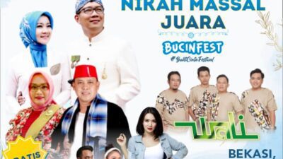 Wargi Jabar Bisa Nikah Tanpa Modal di Bucinfest 2023