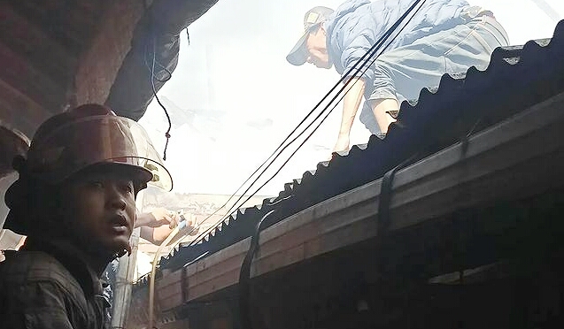 Rumah terbakar di Baleendah