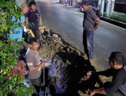 Terus Tingkatkan Pelayanan, PDAM Cabang Sumedang Selatan Perbaiki Pipa Jalur Kota