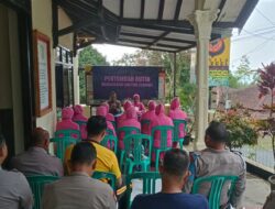 Libatkan Bhayangkari, Polsek Cibugel Jaga Situasi Kamtibmas Pasca Lebaran