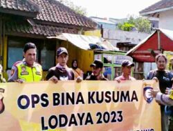 Operasi Bina Kusuma 2023, Polisi Sisir Area Publik di Cicalengka