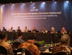 RUPSLB bank bjb 2023 Tunjuk Pengurus Baru Perkuat Tata Kelola Perusahaan Semakin Baik