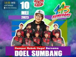 Catat Waktunya! Doel Sumbang Siap Tampil di Konser Musik Gempur Rokok Ilegal di Sumedang