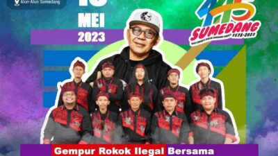 Catat Waktunya! Doel Sumbang Siap Tampil di Konser Musik Gempur Rokok Ilegal di Sumedang