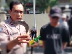 Viral, Sejumlah Pelajar di Sumedang Diamankan Polisi Karena Kedapatan Bawa Sajam