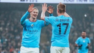 Manchester City vs Real Madrid di Liga Champions