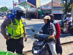 Hari Pertama Tilang Manual, Polresta Bandung Tindak 45 Pelanggar