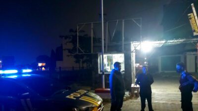 Tingkat Kriminalitas Tinggi, Polisi Rutin Lakukan Patroli di Kawasan Jatinangor Sumedang