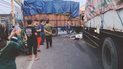 Tabrakan di Pasar Cimalaka
