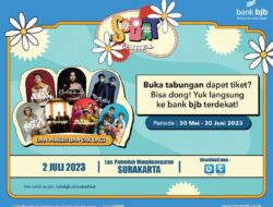 Dengan Menabung di bank bjb Bisa Nonton Konser Sobat Festival 2023