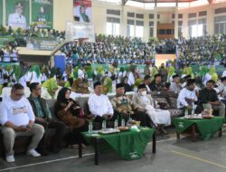 Ribuan Kader Muslimat NU Sumedang Peringati Harlah ke-77 Muslimat NU di GOR Tajimalela