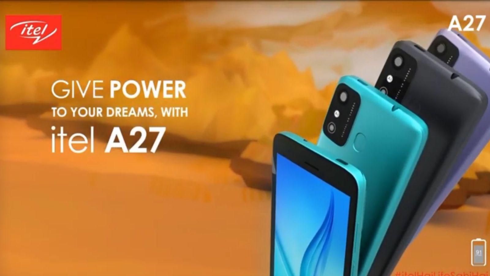 Spesifikasi Itel A27