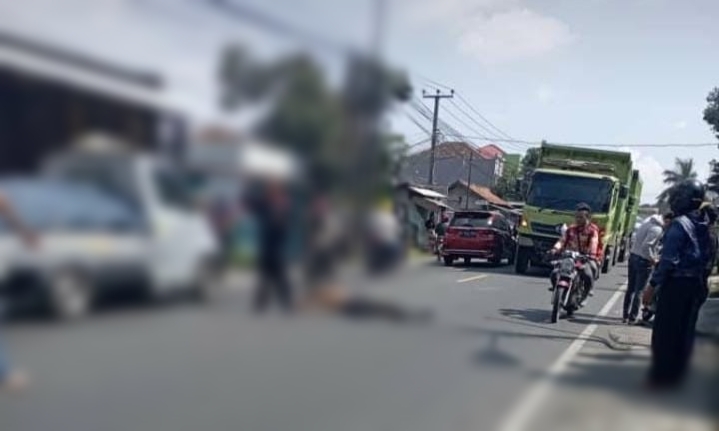 Pemotor Tewas di Tanjungsari