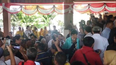 Teriakan “Airlangga Presiden” Menggema di Kantor Pusat Pemerintahan Sumedang