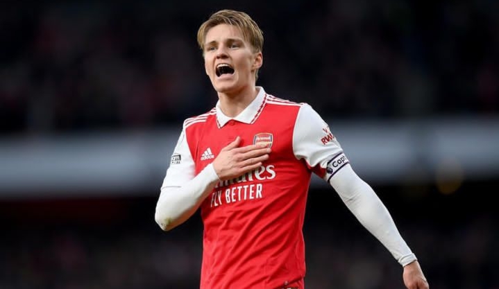 Martin Odegaard dari Arsenal