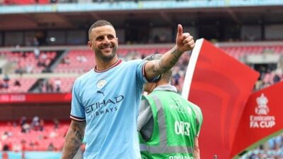 Kyle Walker, Bek Manchester City, Siap Tampil dalam Final Liga Champions Melawan Inter Milan
