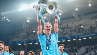 Haaland Pemain Terbaik Eropa