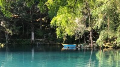 Telaga Biru Cicerem Jawa Barat