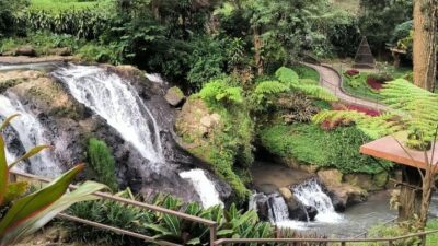 Curug Maribaya di Kawasan Jawa Barat